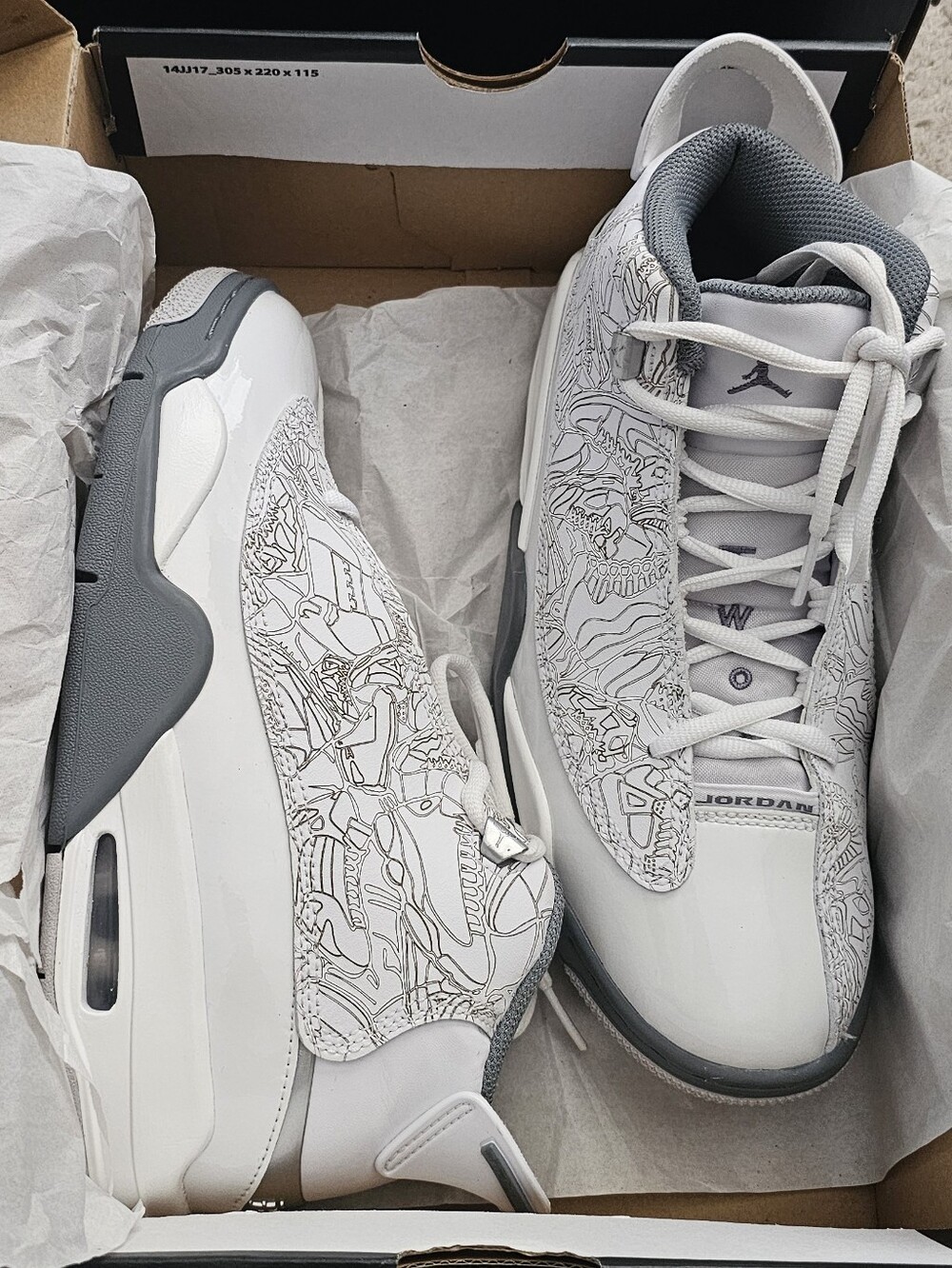 Air Jordan Dub Zero (GS) - Picture 3 of 6